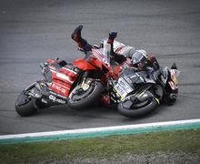 Johann Zarco  Raih Predikat 'Juara' Crash di MotoGP 2020