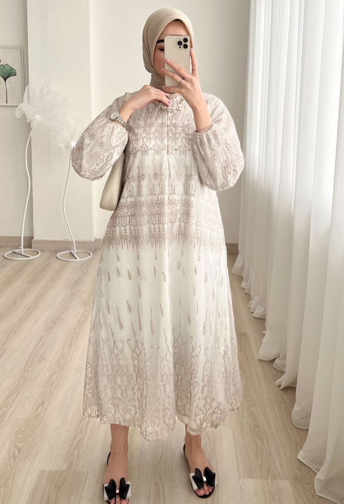 Rekomendasi Lace Dress Hijab Murah untuk Lamran Kondangan Hingga Idul Adha Semua Halaman Stylo