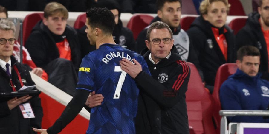 Ngamuk karena Diganti Ralf Rangnick, Masa Depan Cristiano Ronaldo di Man United Terancam