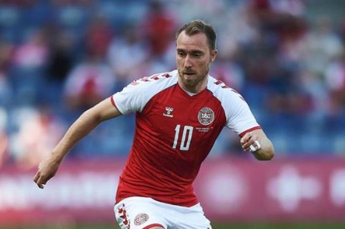 Gelandang timnas Denmark, Christian Eriksen.