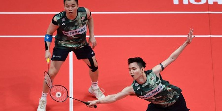 Final All England Open 2024 - Langganan Duel Tiga Gim, Fajar/Rian Ketinggalan Sejengkal dari Aaron/Soh