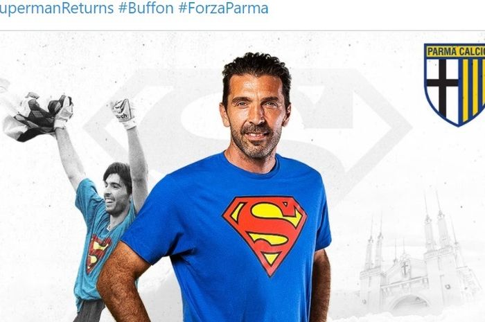 Kiper veteran Italia, Gianluigi Buffon, kembali ke klub pertamanya, Parma.
