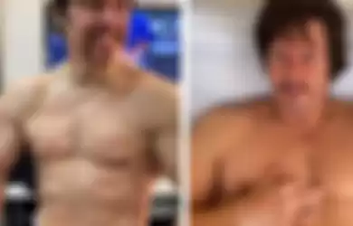 Transformasi tubuh Mark Wahlberg untuk Film Father Stu.