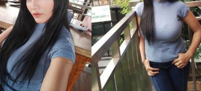 Ilustrasi janda Cantik
