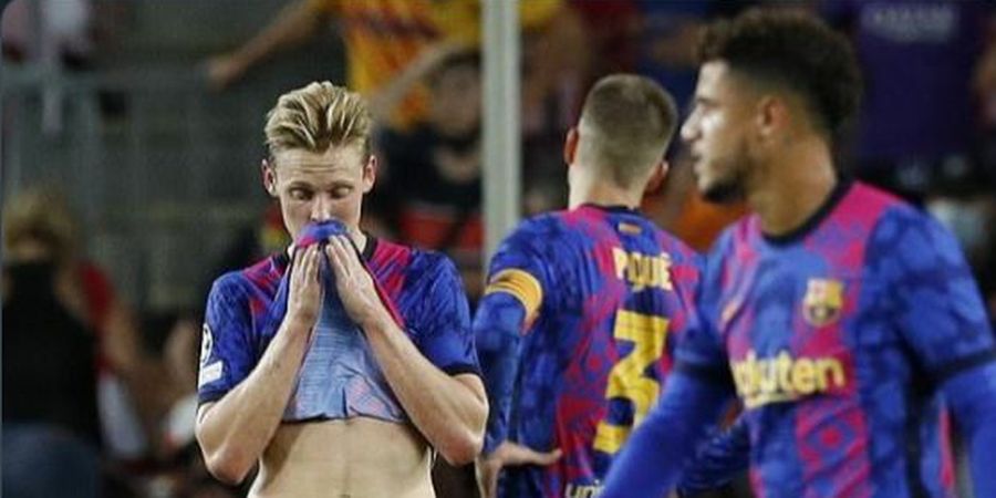 Barcelona Gagal Menang Meski Sempat Unggul 3 Gol, Frenkie de Jong: Kami Lupa Cara Main Sepak Bola