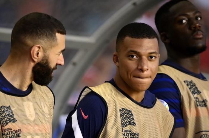 Kylian Mbappe menjadi pemain cadangan saat Prancis ditahan imbang Kroasia 1-1 dalam laga UEFA Nations League 2022-2023.