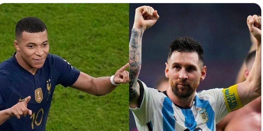 PIALA DUNIA 2022 - Kylian Mbappe Akan Tutupi Sinar Lionel Messi di Final