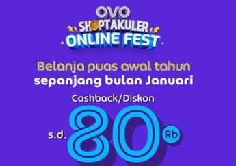 Promo Belanja Pakai OVO di E-commerce, Cashback dan Diskon Rp80 Ribu