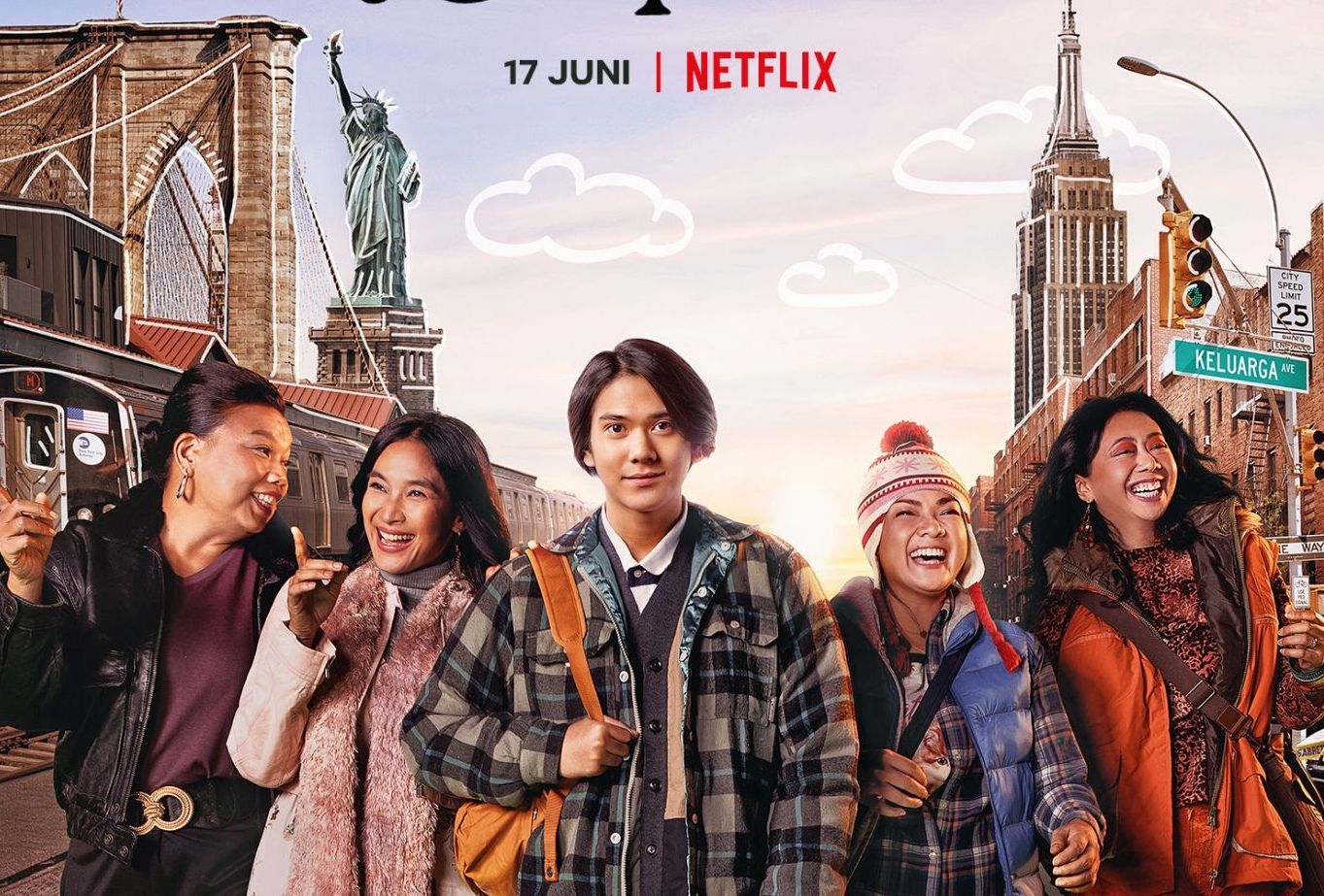 Sebagai Pengobat Rindu dan Kehangatan, Film Ali & Ratu Ratu Queens yang  Diperankan Iqbal Ramadhan Akan Tayang di Netflix 17 Juni 2021