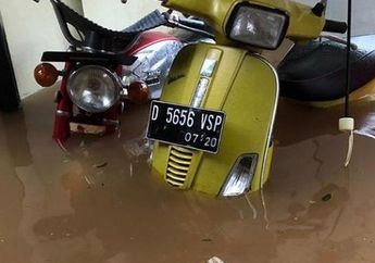 Motor Sempat Terendam Banjir, Lakukan Ini Sebelum Dibawa ke Bengkel