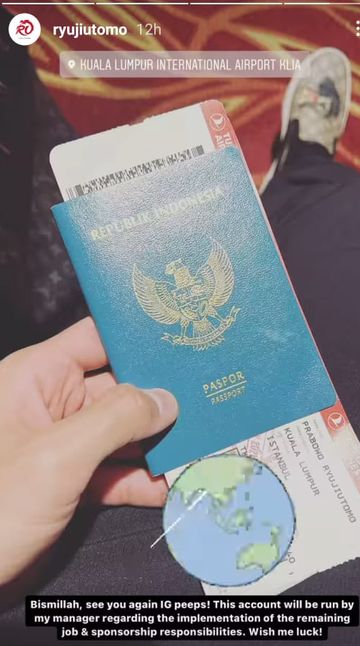 unggahan story Ryuji Utomo