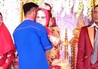 Sudah Resmi Jadi Istri Orang, Wanita Ini Justru Peluk Pria Lain di Hadapan Sang Suami Sambil Menangis hingga Banjir Sindiran Netizen Karena Ini