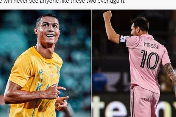 Rivalitas Lionel Messi dan Cristiano Ronaldo bisa memasuki babak baru karena ambisi MLS.