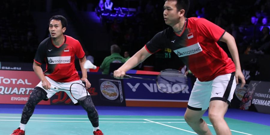 Hasil Fuzhou China Open 2019 - Ahsan/Hendra Lolos Via Laga Rubber