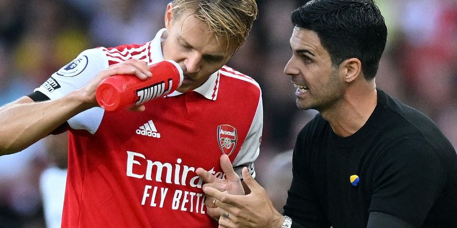 Jawaban Mikel Arteta soal Martin Odegaard Bocorkan Cara Hentikan Erling Haaland