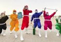 Bosan dengan Hazmat Putih Melulu, Desainer Ini Bikin APD Warna-Warni ala Ranger