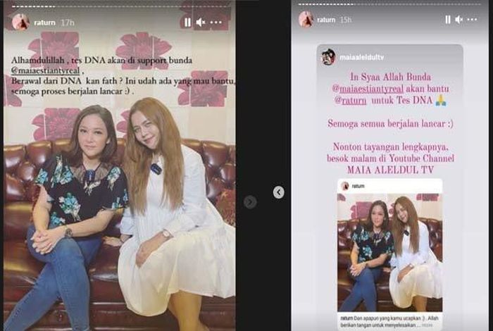 Maia Estianty bersedia biayai tes DNA Ratu Rizky Nabila