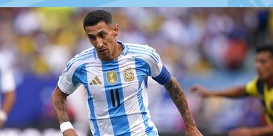 Hasil Uji Coba - Messi Main Setengah Jam, Argentina Menang Tipis Berkat Gol Sahabat