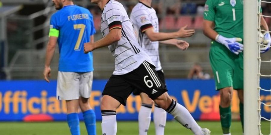 Hasil UEFA Nations League - Italia Cuma Unggul Tiga Menit, Jerman Paksakan Hasil Imbang