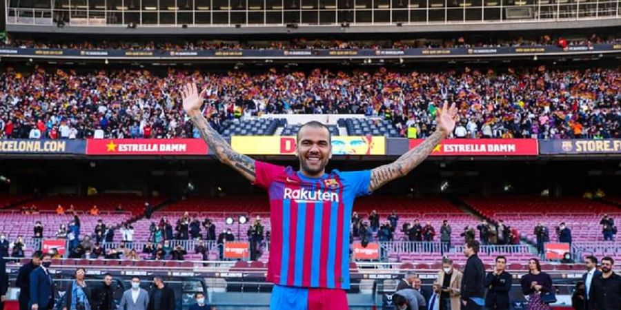 Akhirnya Terdaftar sebagai Pemain Barcelona, Dani Alves Bisa Lakoni Debut Kedua di Copa del Rey