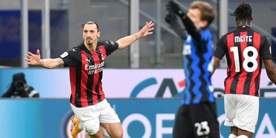 AC Milan Vs Inter Milan - I Rossoneri Indikasikan Pasang Zlatan Ibrahimovic Sejak Awal