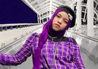 Tampil Keren Pakai 3 Outfit Ungu Ala Adik Atta Halilintar, Sajidah Halilintar!