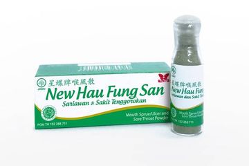 Inilah obat Cina sariawan, Hau Fung San yang efektif meredakan sariawan.