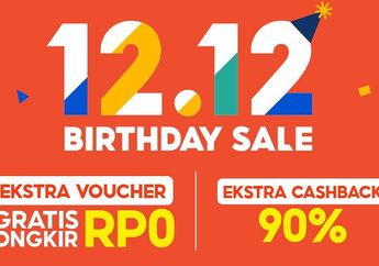 Promo Shopee 12.12 Birthday Sale, Belanja Diskon Rp182 Ribu Pakai BCA