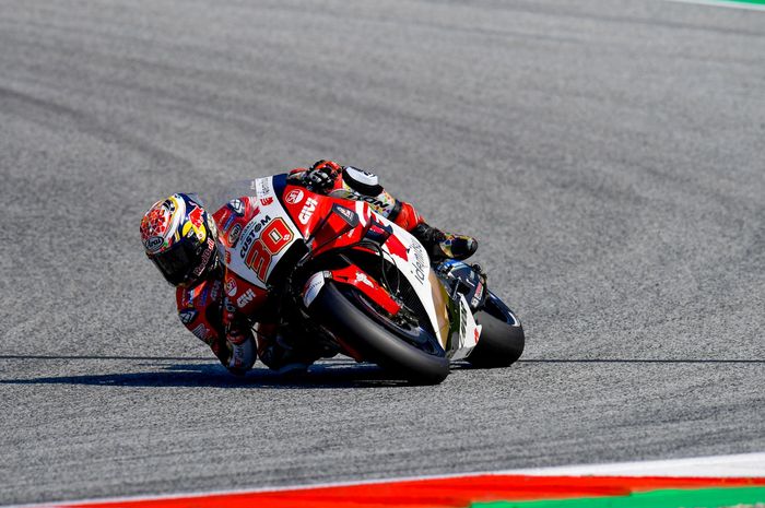 Pembalap MotoGP dari tim Idemitsu Honda LCR, Takaaki Nakagami.