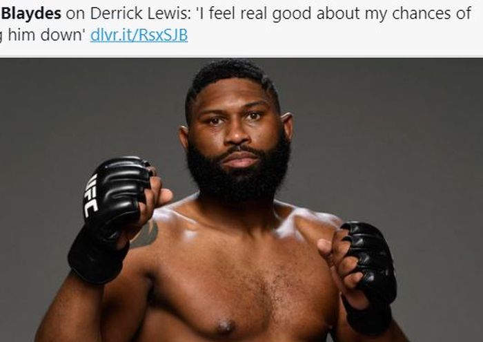 Petarung kelas berat UFC, Curtis Blaydes