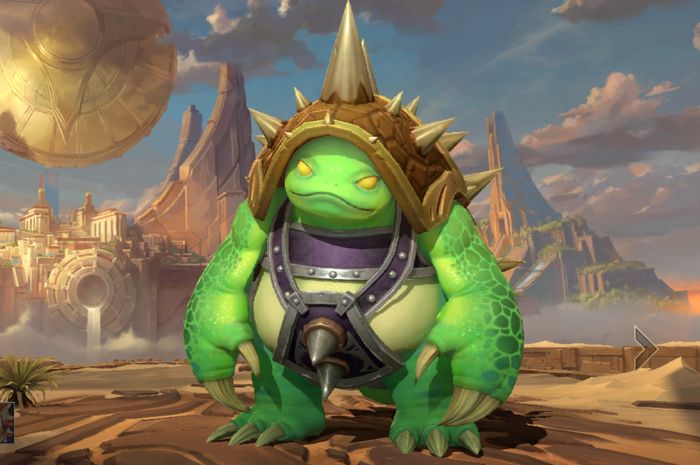 Champion Rammus in League of Legends: Wild RIft