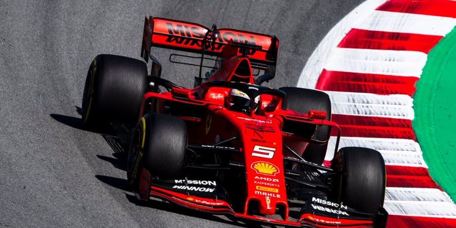 Gagal Kalahkan Mercedes, Sebastian Vettel Kecewa dengan Hasil Balapan