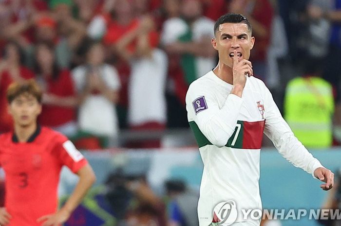 Alasan&nbsp;Bintang Portugal Cristiano Ronaldo Ngamuk, Minta Sosok Pemain Timnas Korea Selatan Tutup Mulut