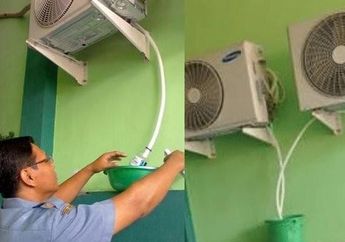 Cuci Peralatan Dapur dengan Air Bekas AC, Ibu Rumah Tangga ini Terkejut dengan Hasilnya yang Di Luar Dugaan
