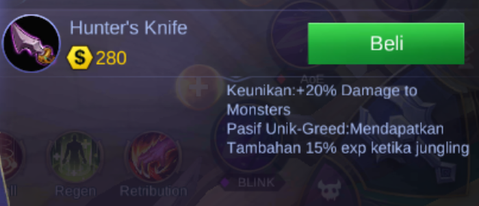 Items Hunter's Knife