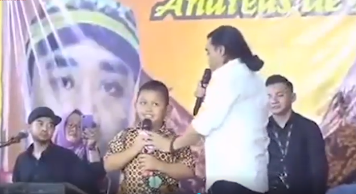 Tangkap layar Didi Kempot dan Ardha