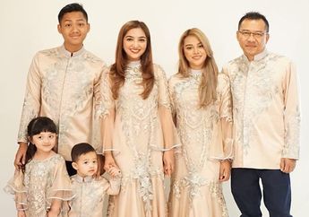 5 Ide Seragaman Bareng Keluarga Saat Lebaran ala Keluarga Aurel Hermansyah. Tiru, yuk!