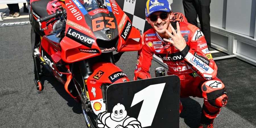 Beberkan Taktik Raih Kemenangan, Francesco Bagnaia Akui Tidak Ngeri pada Ancaman Calon Rekan Setim