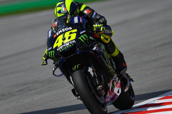 Gagal meraih podium di balapan MotoGP Malaysia 2019, Valentino Rossi akui sulip mengalahkan Andrea Dovizioso karena Ducati cepat di trek lurus