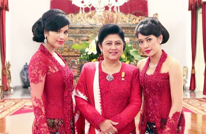  Ani Yudhoyono, Annisa Pohan, dan Aliya Rajasa.