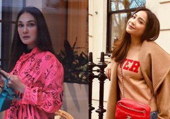 Nagita Slavina dan Luna Maya Kepergok Pakai Kaus Sama Persis, Tampilan Istri Raffi Ahmad Dinilai Lebih Keren?