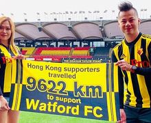 Tempuh Jarak 9.622 Km, Wanita Cantik Ini Dapat Hadiah Menarik dari Kapten Watford