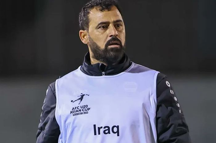 Emad Mohammed, pelatih Timnas U-20 Irak.