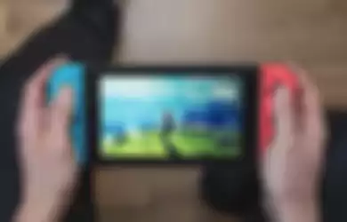 Ilustrasi konsol game Nintendo Switch