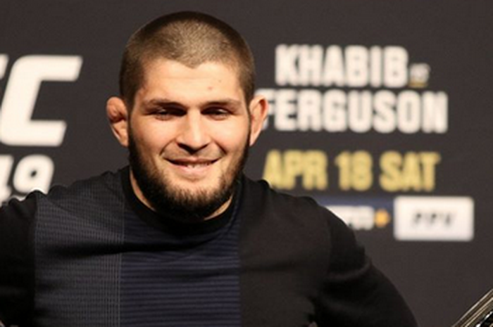 Juara kelas ringan UFC, Khabib Nurmagomedov.