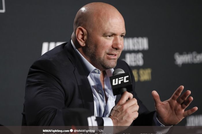 Presiden UFC, Dana White setuju Edson Barboza menangi duel kontroversial lawan Dan Ige pada UFC Fight Night 176 (17/5/2020).