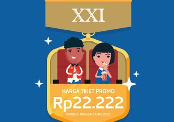 Promo Nonton Bioskop Cuma Rp22.222, Beli Tiket XXI Pakai Debit Jenius