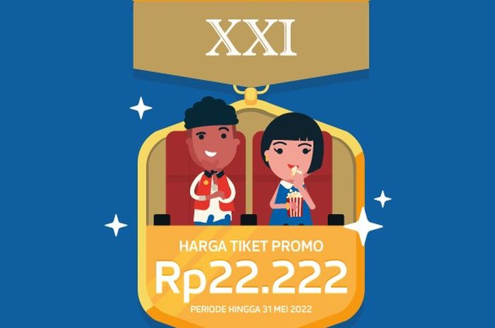 Promo Nonton Bioskop Cuma Rp22.222, Beli Tiket XXI Pakai Debit Jenius ...