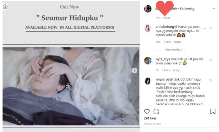 Cuplikan video klip lagu terbaru Syahrini