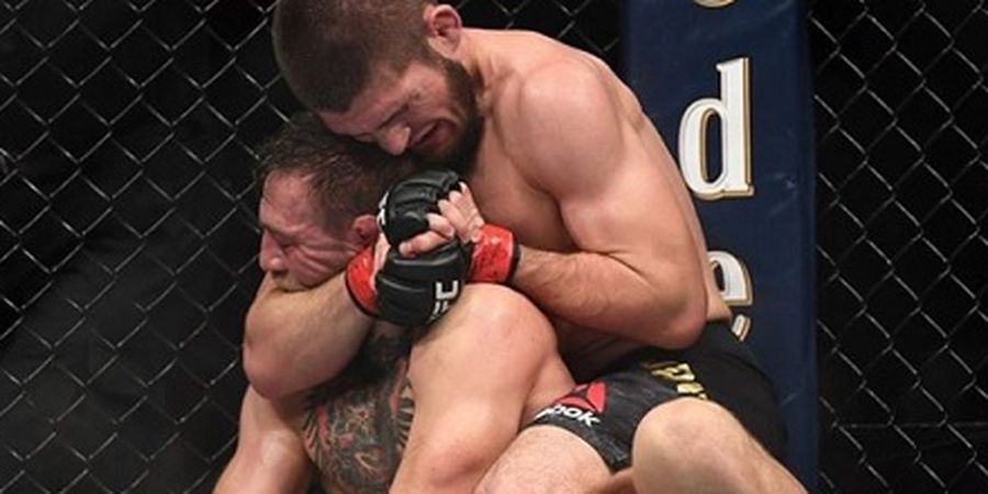 VIDEO - Situasi Ruang Ganti Khabib Usai Cekik Conor McGregor pada UFC 229
